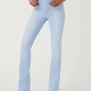 SPANX NWT Light Blue High-Rise Flare Jeans. Size medium